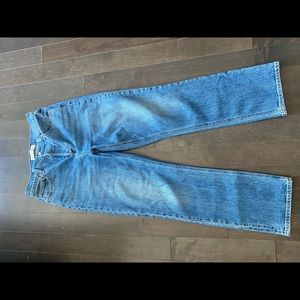 Aritzia Denim Forum Arlo High Rise Straight, 28L. Size 28